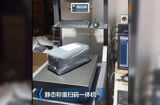 靜態(tài)稱(chēng)重掃碼設(shè)備視頻